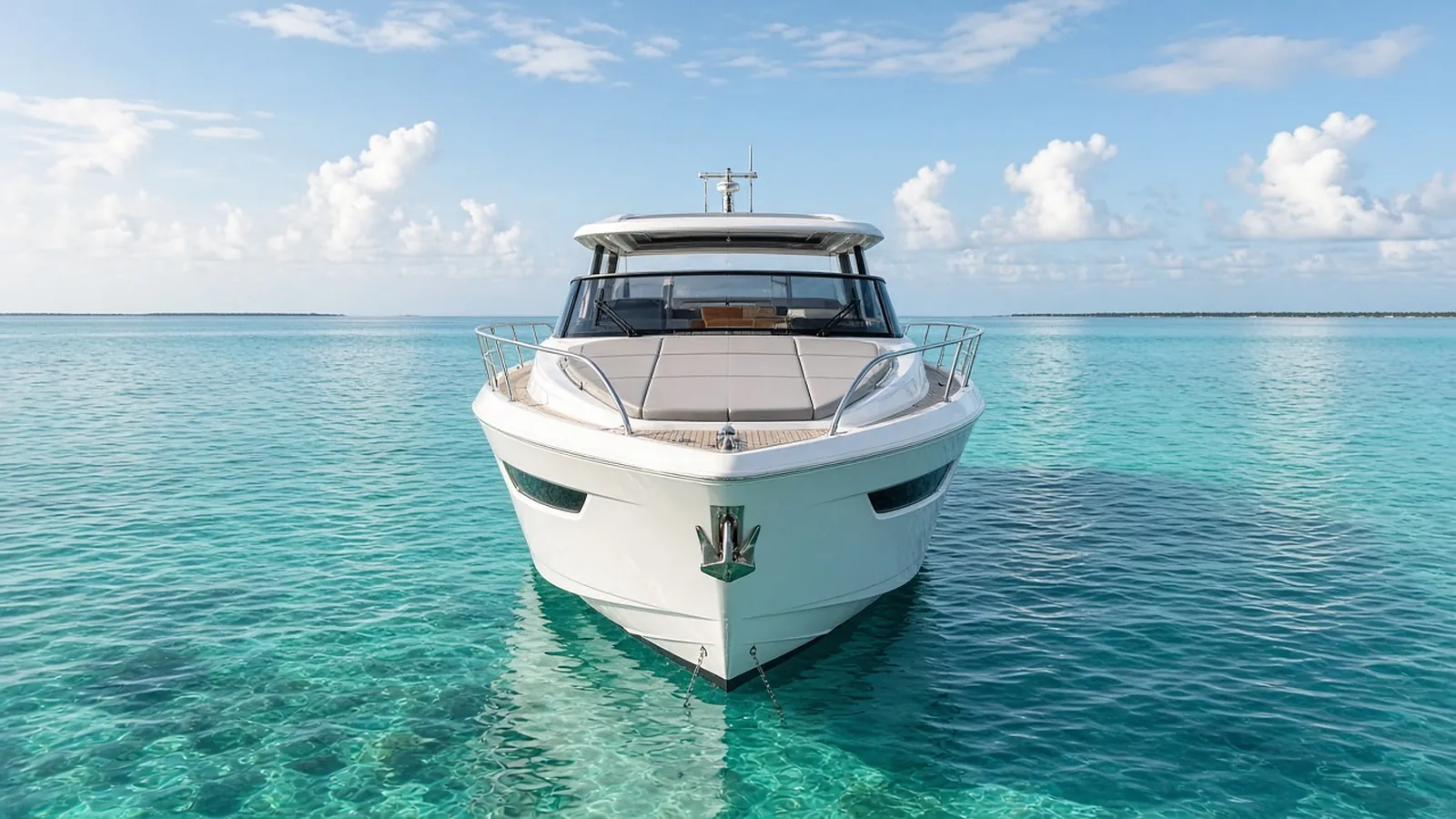 Aurelle 42 at sea in the morning