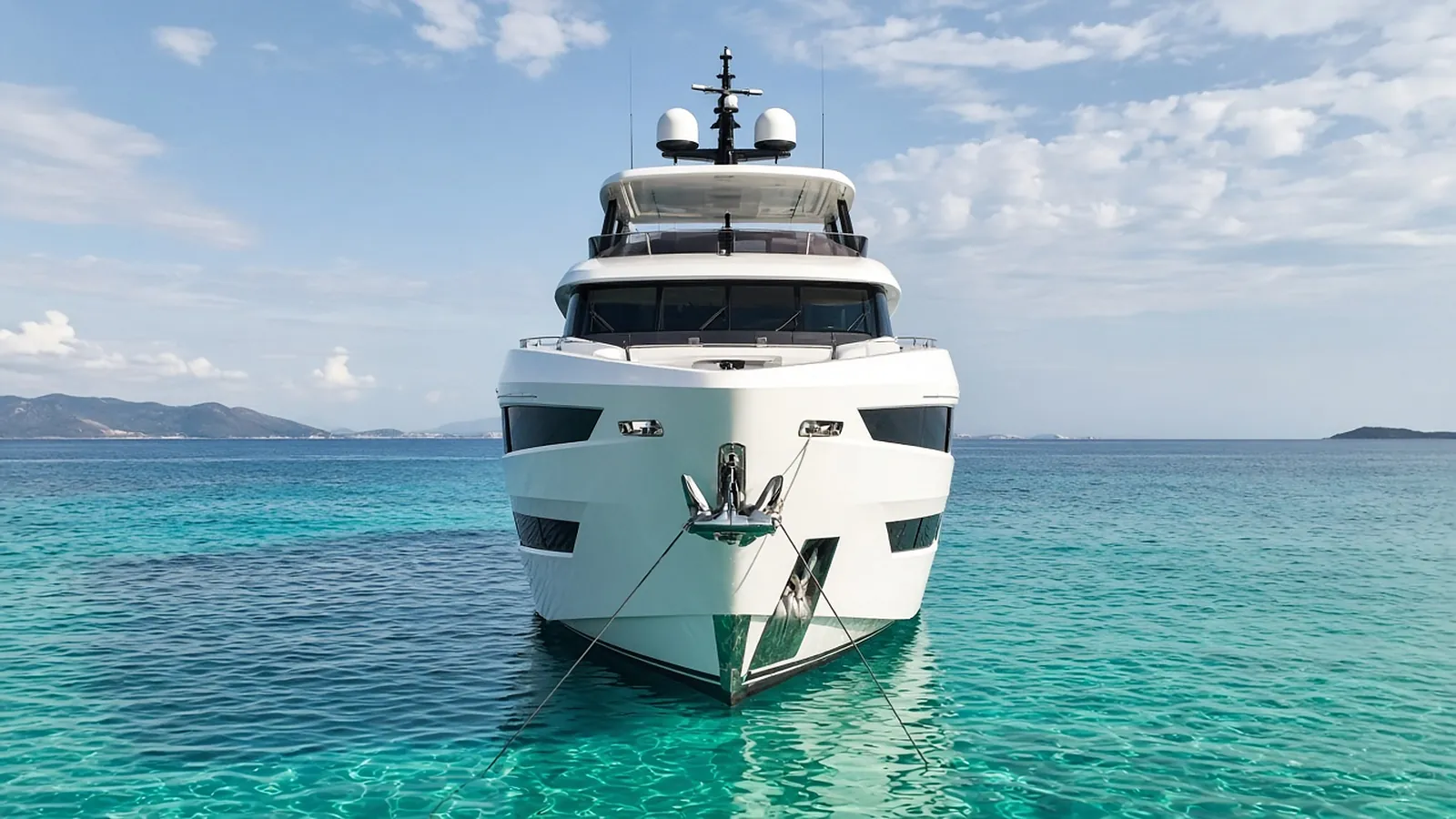 Aurelle 68 at anchor